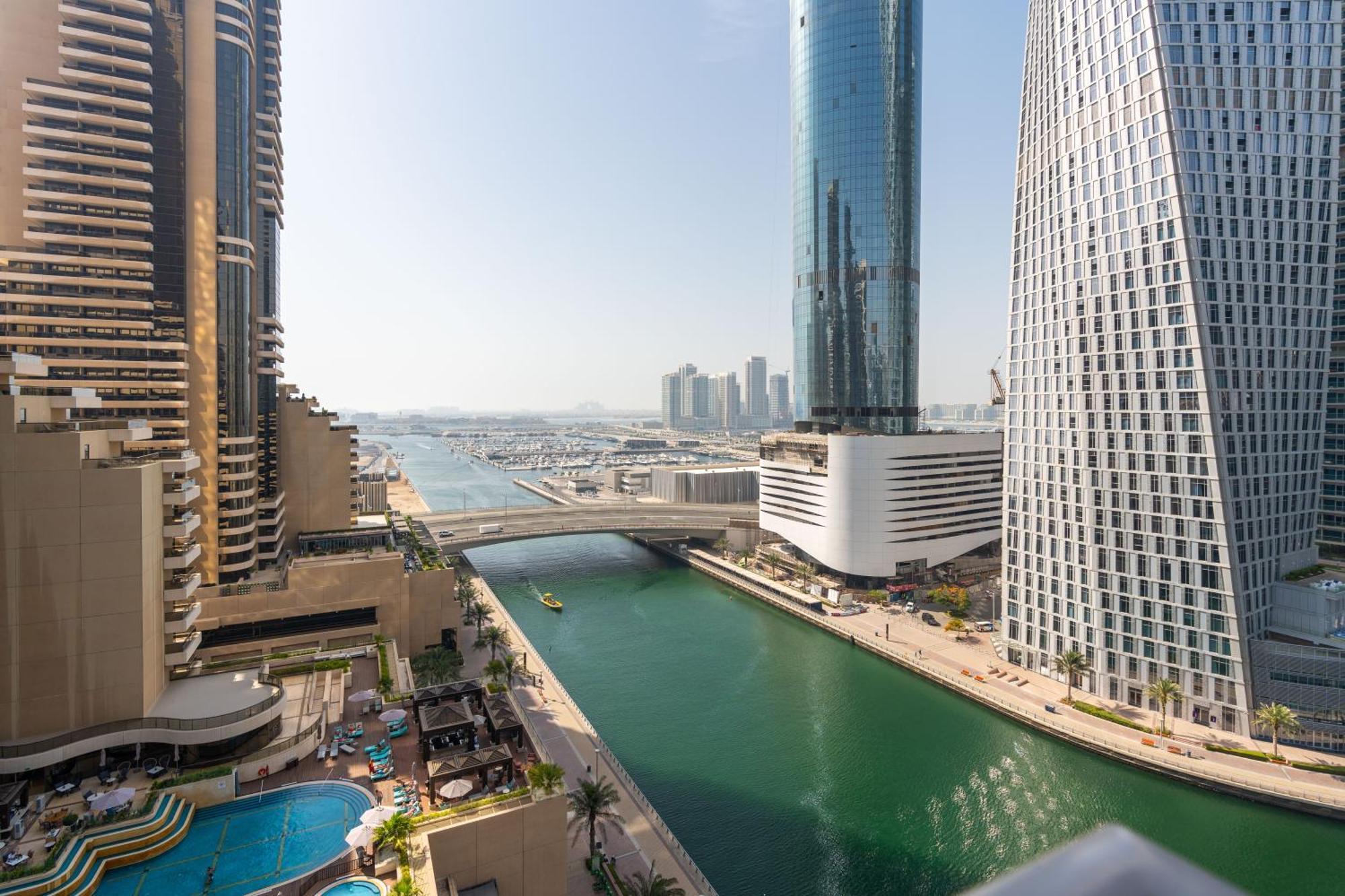 Appartamento Vacay Lettings -2 Bed Iris Blue Dubai Marina Esterno foto