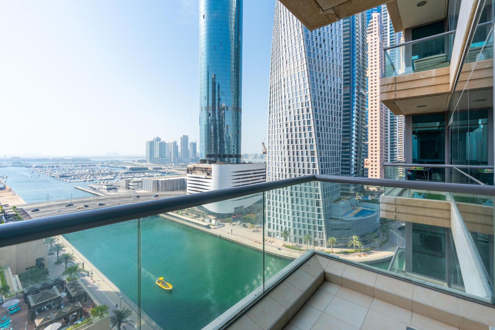 Appartamento Vacay Lettings -2 Bed Iris Blue Dubai Marina Esterno foto