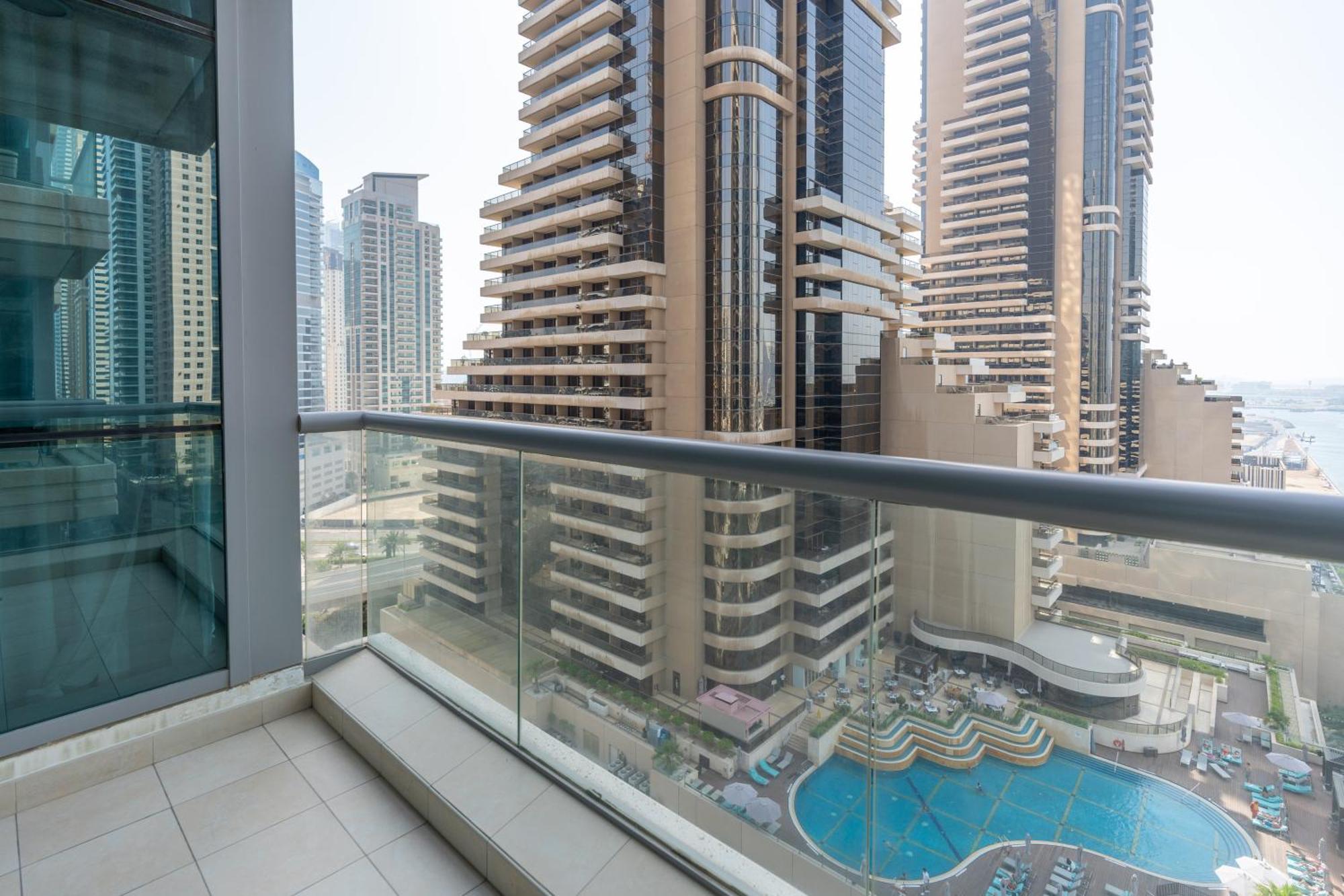 Appartamento Vacay Lettings -2 Bed Iris Blue Dubai Marina Esterno foto