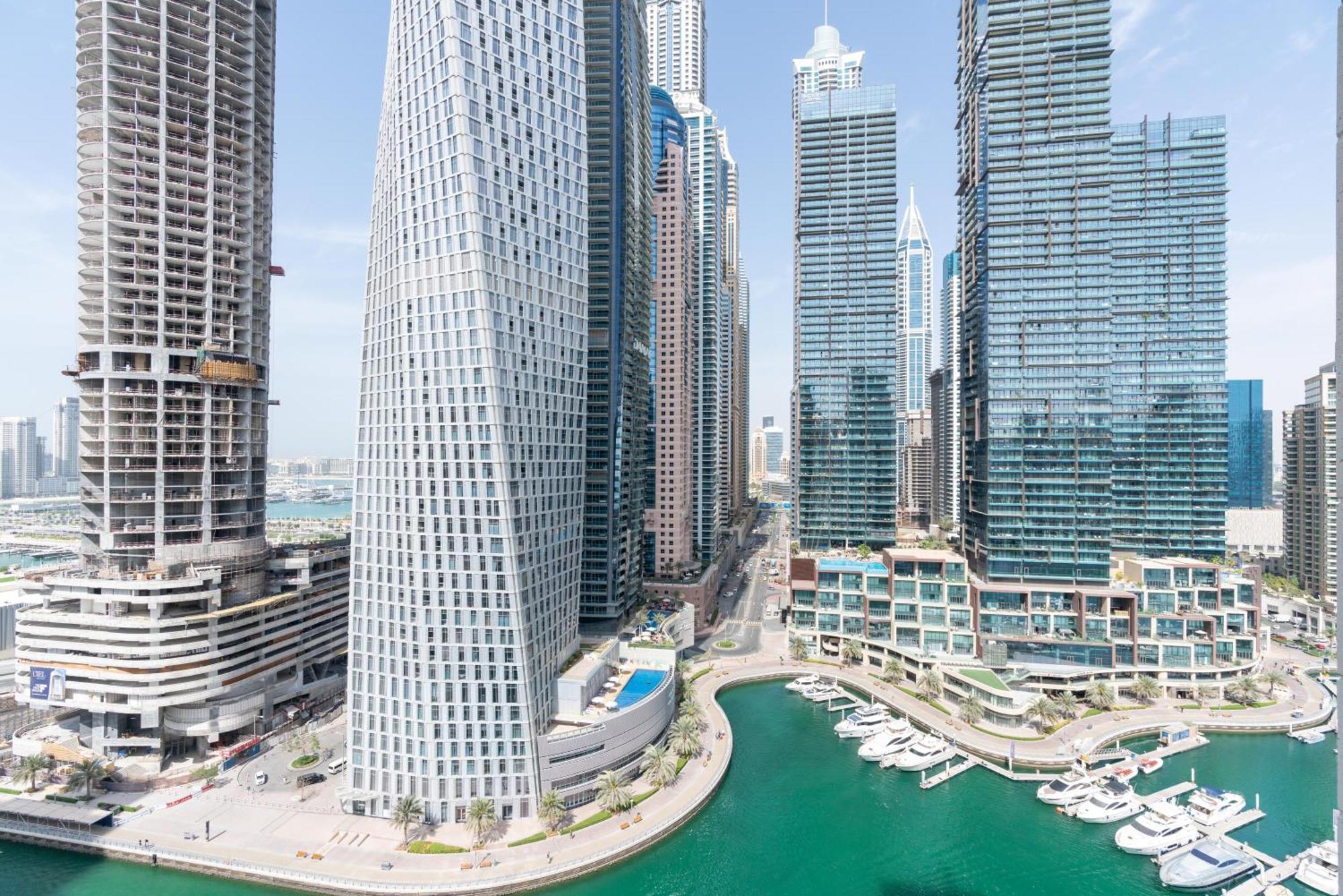 Appartamento Vacay Lettings -2 Bed Iris Blue Dubai Marina Esterno foto