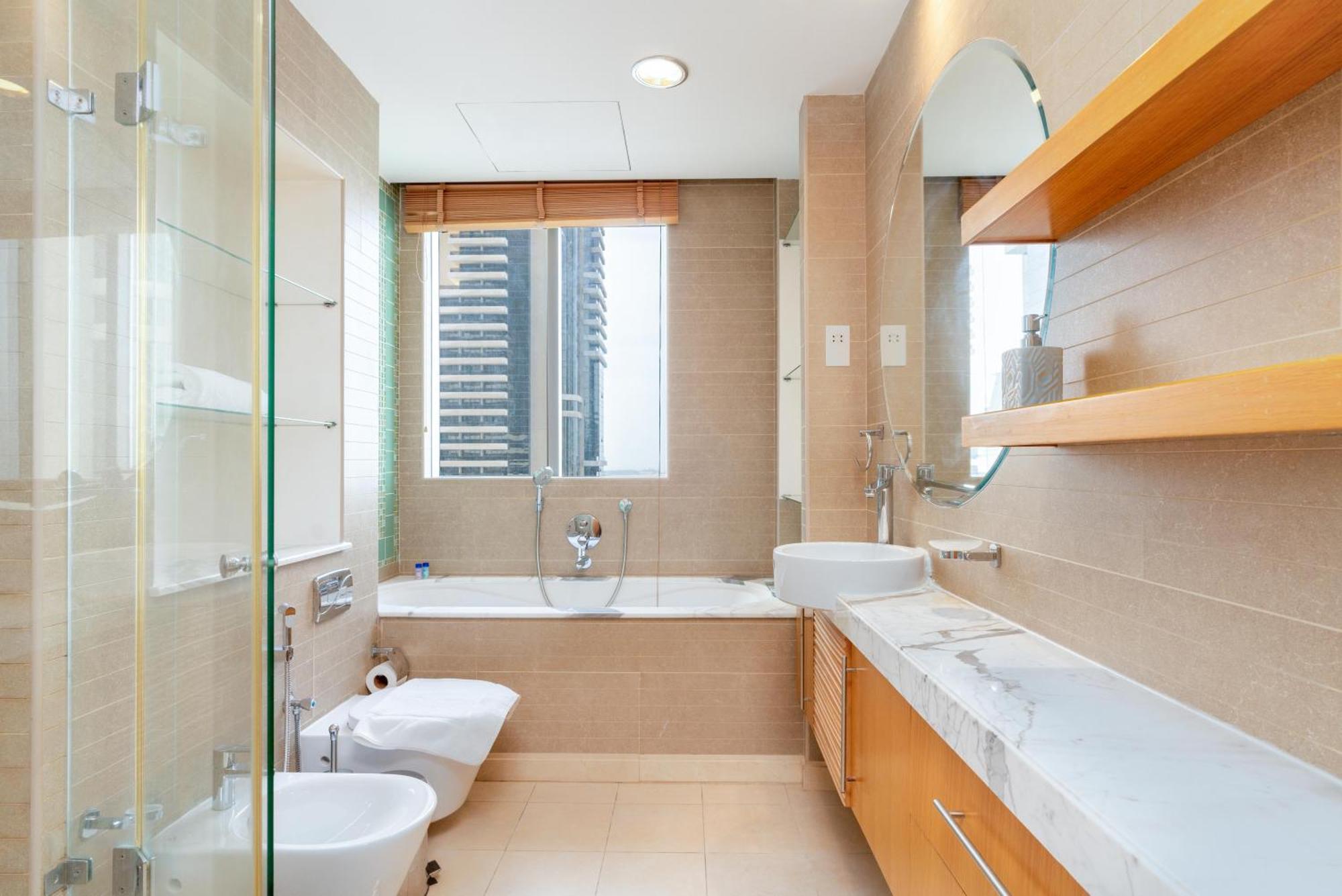 Appartamento Vacay Lettings -2 Bed Iris Blue Dubai Marina Esterno foto