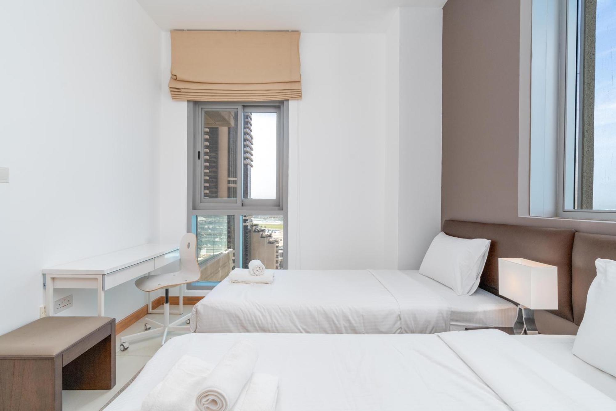 Appartamento Vacay Lettings -2 Bed Iris Blue Dubai Marina Esterno foto